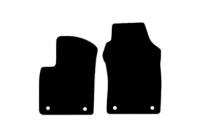 Front car mats suitable for Fiat 500 Dualogic 2015-