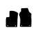 Front car mats suitable for Fiat 500 Dualogic 2015-