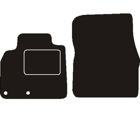 Front car mats suitable for Renault Espace / Grand Espace 2007-