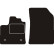 Front car mats suitable for Renault Express 2021-