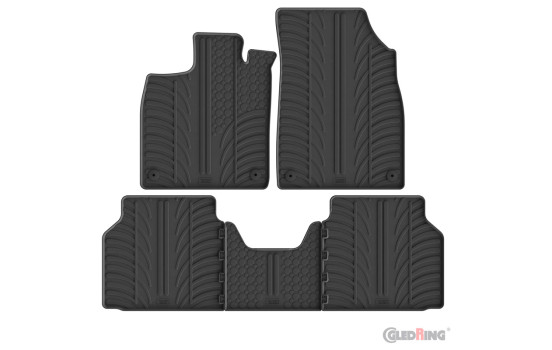 Gledring Rubber mats suitable for Cupra Tavascan (KR1) 2024- (T profile 5-piece)