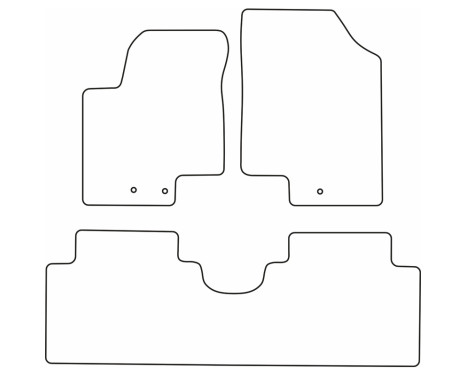 Mats Velor suitable for Kia Venga 2009-, Image 6