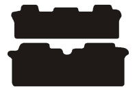 Rear car mats suitable for Hyundai Trajet 2000 - 2008