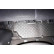 Rubber mat suitable for 3rd row of seats Kia Carens IV 2013-2019, Thumbnail 3