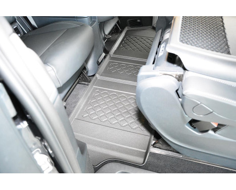 Rubber mat suitable for 3rd row of seats Mercedes V-class (W447) 2014+ / Mercedes EQV 2020+, Image 4