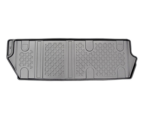 Rubber mat suitable for 3rd row of seats Mercedes Vito (W447) 2014+ / Mercedes e-Vito 2020+