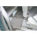 Rubber mat suitable for 3rd row of seats Mercedes Vito (W447) 2014+ / Mercedes e-Vito 2020+, Thumbnail 3