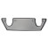 Rubber mat suitable for 3rd row of seats Tesla Model X 2016+