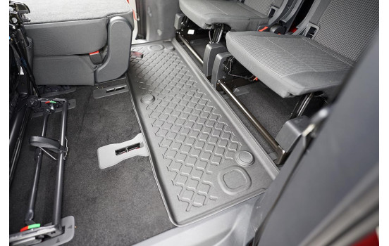 Rubber mat suitable for 3rd row Volkswagen Caddy Maxi V 7-Person 2020+ Ford Tourneo Connect III, Image 2