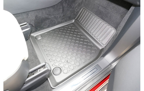 Rubber mats front set suitable for Tesla Model X 2021 - 2-piece, Image 4