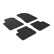 Rubber mats suitable for Alfa Romeo Giulietta 2014- (T-Design 4-piece)