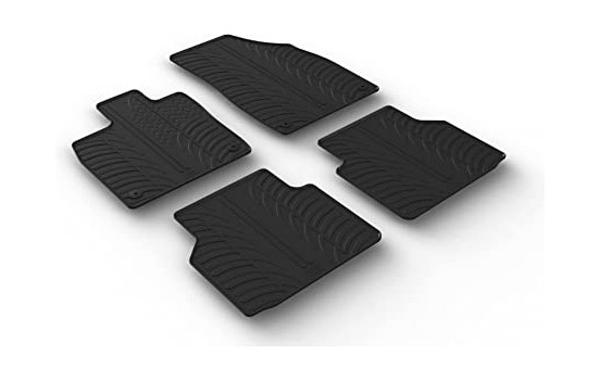 Rubber mats suitable for Audi Q4 e-tron (F4B) & Sportback (F4N) 2021- (T-Design 4-piece)l