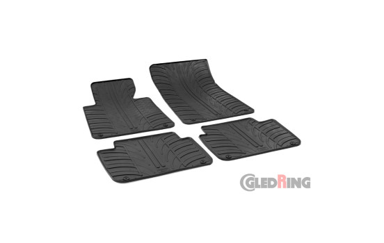 Rubber mats suitable for BMW 3-Series E46 1998-2005 (T profile), Image 2