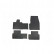Rubber mats suitable for BMW i3 (L01) 2013- (4-piece + mounting system)