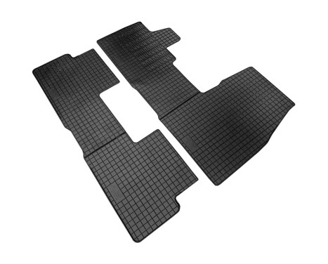 Rubber mats suitable for BMW i3 (L01) 2013- (4-piece with mounting points), Image 2