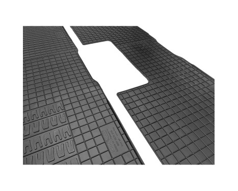Rubber mats suitable for BMW i3 (L01) 2013- (4-piece with mounting points), Image 4