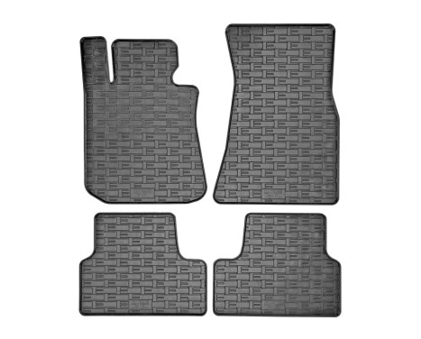 Rubber mats suitable for BMW i4 (G26) 2021- (4-piece + mounting system)