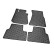 Rubber mats suitable for BMW i4 (G26) 2021- (4-piece with mounting points), Thumbnail 2