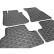 Rubber mats suitable for BMW i4 (G26) 2021- (4-piece with mounting points), Thumbnail 3