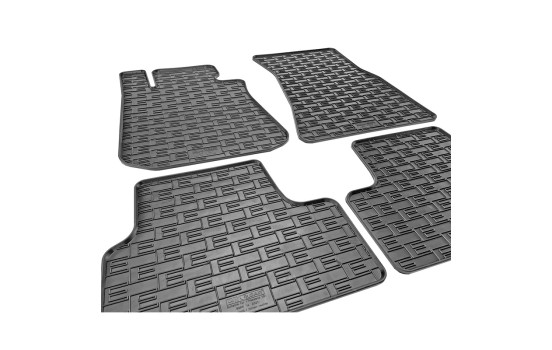 Rubber mats suitable for BMW i4 (G26) 2021- (4-piece with mounting points), Image 3