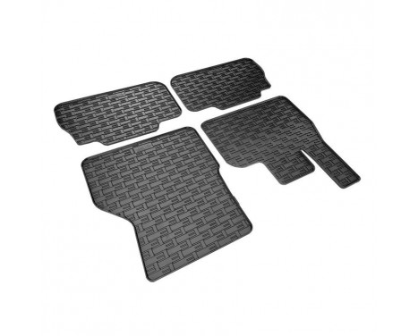 Rubber mats suitable for BMW iX (I20) 2021- (4-piece + mounting system), Image 3