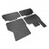 Rubber mats suitable for BMW iX (I20) 2021- (4-piece with mounting points), Thumbnail 3