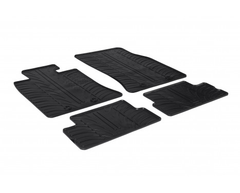 Rubber mats suitable for BMW New Mini One/Cooper/S/D R56 2006
