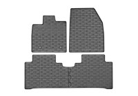 Rubber mats suitable for BYD Atto 3 2022- (4-piece with mounting points)