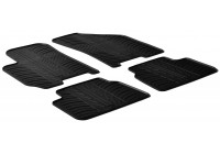 Rubber mats suitable for Chevrolet Lacetti 2004- (T-Design 4-piece)