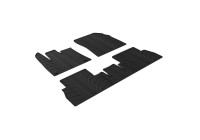 Rubber mats suitable for Citroën Berlingo Multispace / Opel Combo (3-piece)