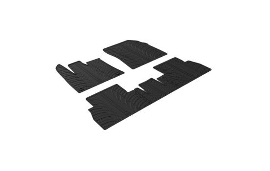 Rubber mats suitable for Citroën Berlingo Multispace / Opel