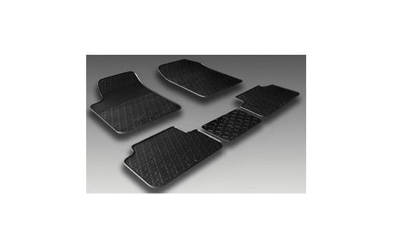 Rubber mats suitable for Citroen Berlingo / Peugeot Partner 02-08 (G-Design 5-piece + mounting clips), Image 2