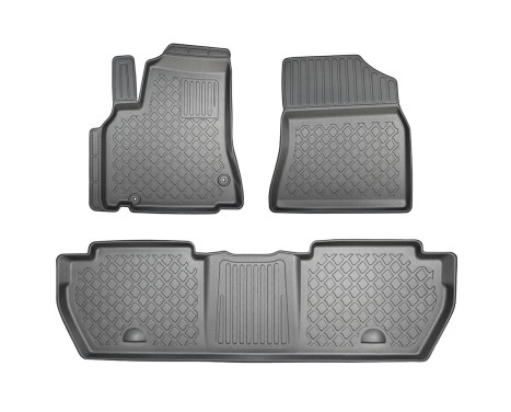 Rubber mats suitable for Citroën Berlingo / Peugeot Partner 2008-2018