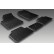 Rubber mats suitable for Citroen Berlingo / Peugeot Partner (T-Design 5-piece + mounting clips), Thumbnail 2