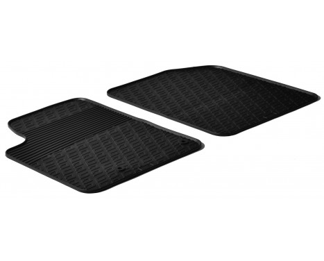 Rubber mats suitable for Citroen Berlingo / Peugeot Partner