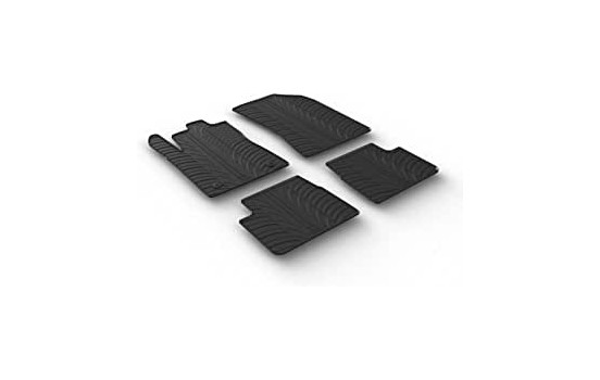 Rubber mats suitable for Citroën C3 11/2016- (T-Design 4-piece)