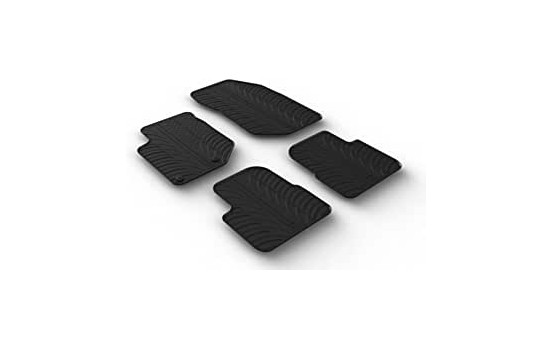 Rubber mats suitable for Citroen C4 III 5-door