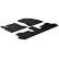 Rubber mats suitable for Citroen C4 Picasso from 2006 (T-Design 5-piece + mounting clips)