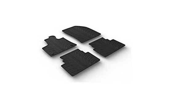 Rubber mats suitable for Citroën C5 Aircross 12/2018- (T Pro