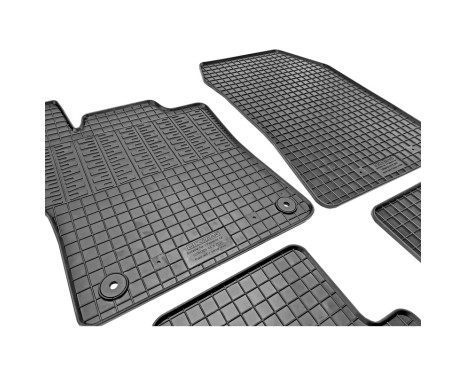 Rubber mats suitable for Citroën C5 X 2021- (4-piece + mounting system), Image 3