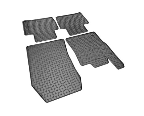 Rubber mats suitable for Citroën C5 X 2021- (4-piece + mounting system), Image 4