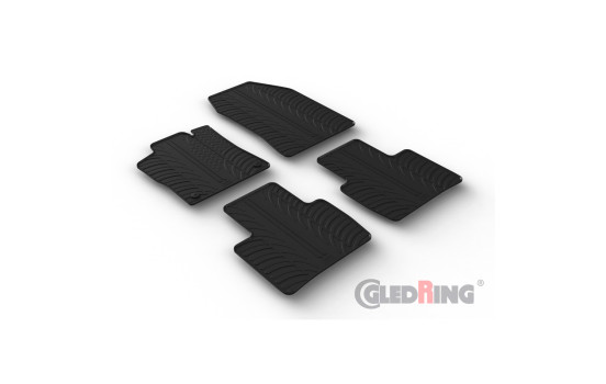 Rubber mats suitable for Citroën C5