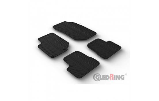 Rubber mats suitable for Citroën DS3 Crossback