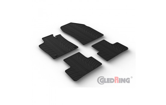 Rubber mats suitable for Citroën DS4 II 2021- incl. Cross