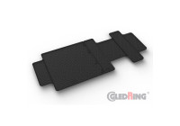 Rubber mats suitable for Citroen, Fiat, Opel, Peugeot, Toyota - 3 pieces + mounting clips