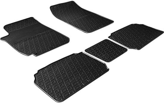 Rubber mats suitable for Citroen Xsara Picasso from 2000 (G-Design 5-piece)