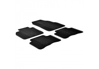 Rubber mats suitable for Dacia Lodgy 2012- (T-Design 4-piece)