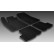 Rubber mats suitable for Dacia Sandero 2008- (T-Design 4-piece + mounting clips), Thumbnail 2