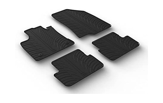 Rubber mats suitable for Dacia Sandero III 2020