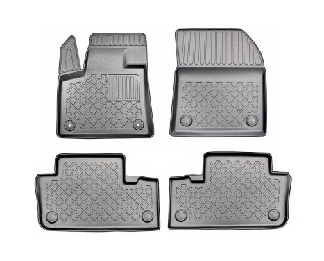 Rubber mats suitable for DS 7 Crossback 2019+ (incl. E-Tense Plug-in Hybrid)